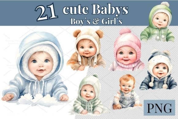 21 Cute Watercolor Baby 735 2 Illustrations Review